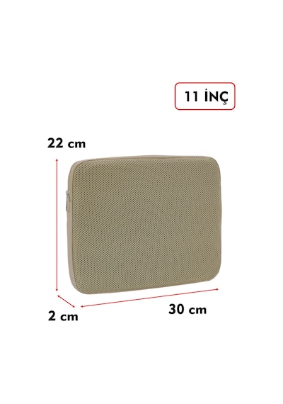 Dada Ultra Hafif 125gr Vizon Renk File Tablet Kılıfı 10"-11" inç Air Darbe Emici Korumalı Unisex