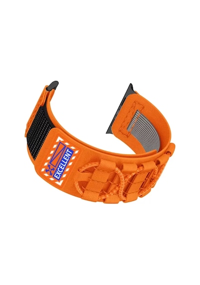 Apple Uyumlu  Watch  7 8 9 Ultra Ultra 2 49mm Redclick K-112 Orbital Halat Tasarımlı Naylon Kumaş Hasır Kordon