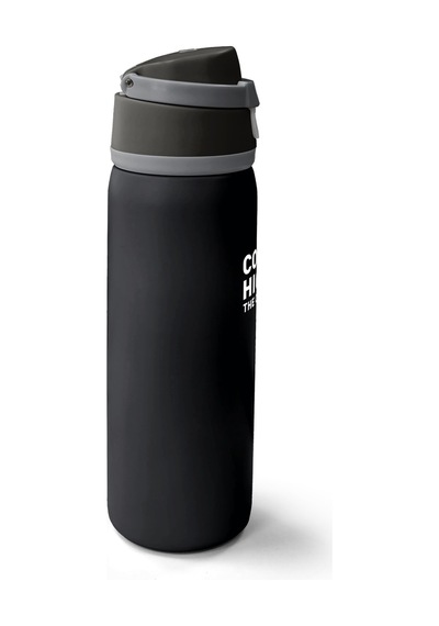 Coral High Siyah Pipetli Ve Direkt İçim Çelik Termos 800 Ml 38518 Siyah - Camel