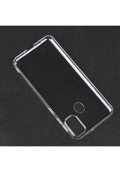 Galaxy M21 Kılıf Zore Süper Silikon Kapak Renksiz