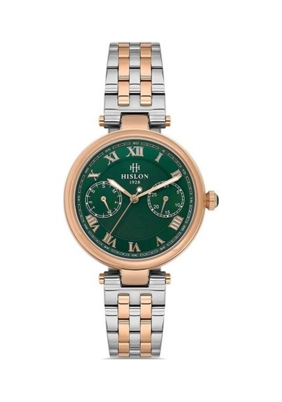 Hislon Qt146t-15sr Kol Saat Altın - Siyah