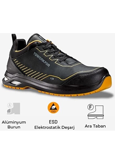 X-504 S3 Src Esd İş Ayakkabısı Siyah