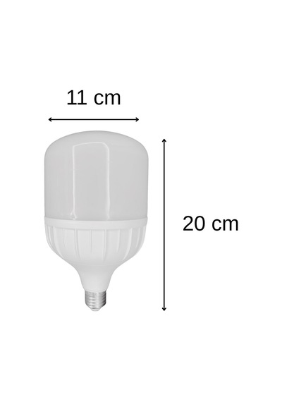 Chn 5'li Paket 40w Büyük Boy 6500k Beyaz Işık E27 Led Tasarruflu Ampül