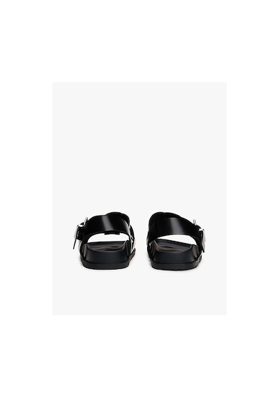 Kadın Tjw Fisherman Patent Sandalet Siyah