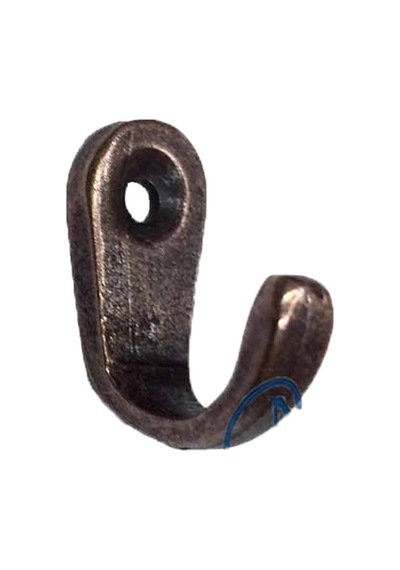 Tekli Bijuteri, Dekor Askısı - Eskitme, 100 Adet, 10x18x22 Mm