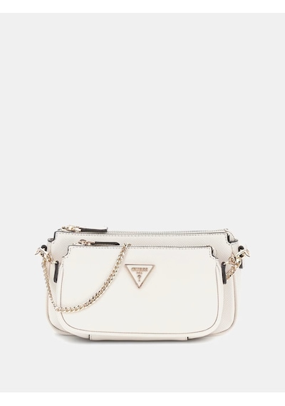Guess Saffiano Noelle Mini Kadın Çapraz Çanta Hwzg7879710 Krem
