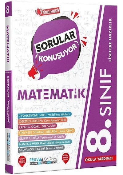 8. Sınıf Matematik Sorular Konuşuyor- Pruva Akademi