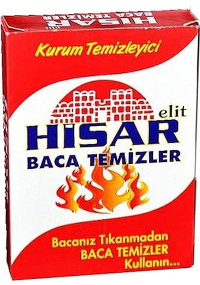 Soba Kuzine Baca Sil Boru Temizleyici Kurum Dökücü 10 Paket