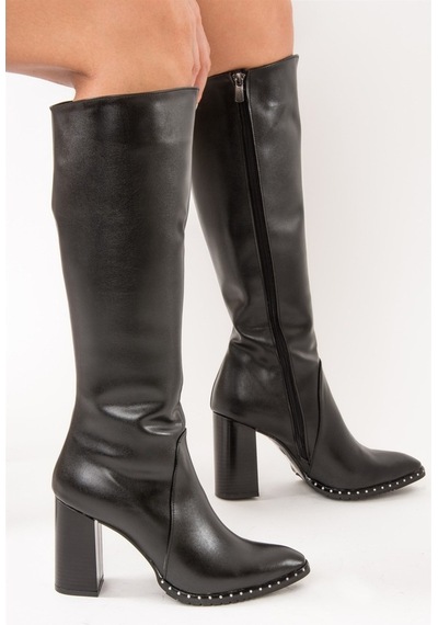 Fox Shoes Siyah Kadın Çizme C654088509