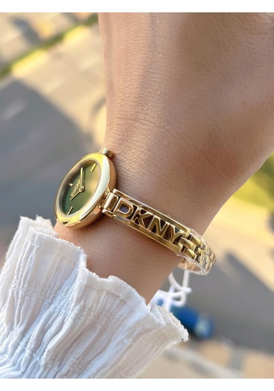 Dkny Çelik Kasa Ve Kordon 5 Atm Suya Dayanıklı 2 Yıl Garantili Kadın Kol Saati Dkny.0065.2 Sarı