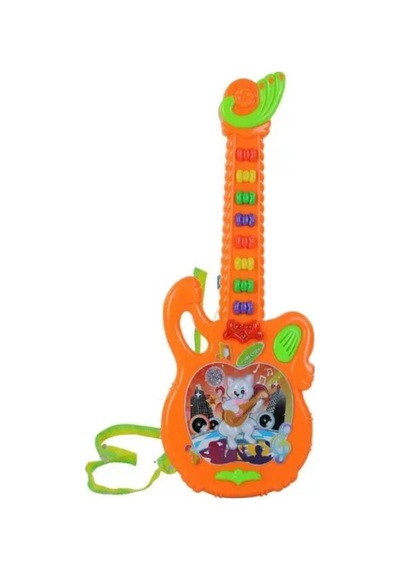 Müzikli Efsane Gitar Oyuncak Işıklı Müzikli Gitar