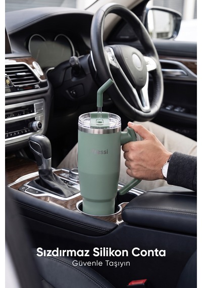 Montela Termos Paslanmaz Çelik 1200 Ml Fr-t1210 Yeşil
