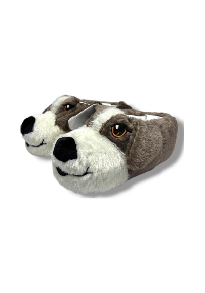 Cakgo 162-26 Termal Köpek Figürlü Panduf 36-40 Vizon