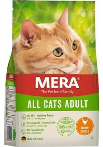 Mera Tavuklu Tahılsız Yetişkin Kedi Maması 2 KG