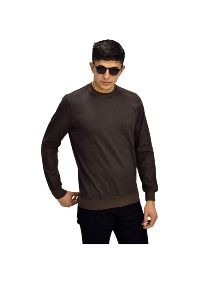 Erkek Spor Sıfır Yaka Sweatshirt R2270 Bgl-st03187 001