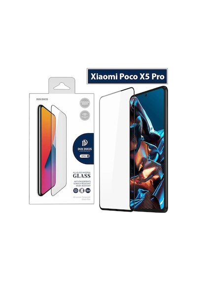 Dux Ducis Xiaomi Poco X5 Pro Full Kaplama Cam Ekran Koruyucu- 5775
