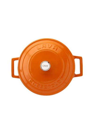 Lava Döküm Yuvarlak Tencere. Folk Çap(Ø)22cm.
