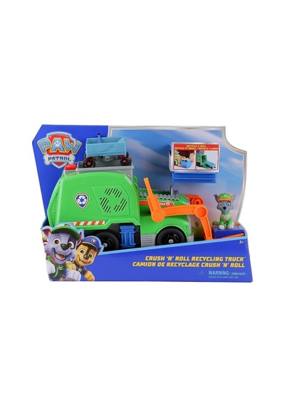 Paw Patrol Rocky Ve Geri Dönüşüm Kamyonu