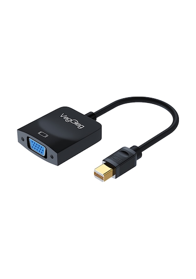 Veggieg Mini Displayport Dp To Vga Full Hd 1080p 60hz Çevirici Dönüştürücü Adaptör