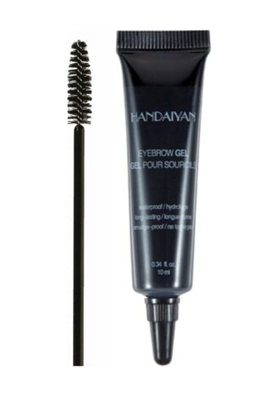 Suya Ve Tere Dayanıklı Kaş Jel Boya Renk:black - Siyah - 10ml Diğer