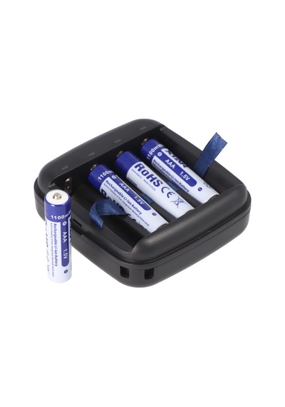 4x Aaa 1.5v 1100mwh Tipik Olarak 700mah Lityum İyon Pil, Yalnızca Özel Bir Şarj Cihazıyla Şarj Edilebilir