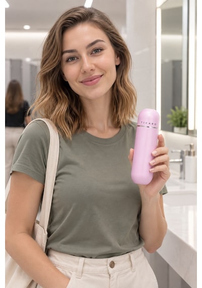 Tıcaro Pb-01 Portatif Taharet Şişesi, Manuel, 380 Ml, Lila