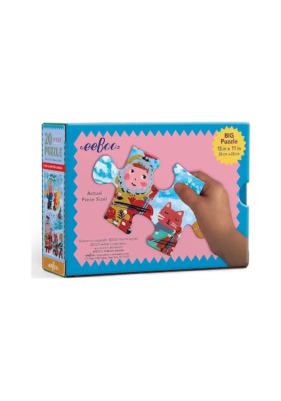 Eeboo 20 Parça Yapboz - Yumis Winter Carols