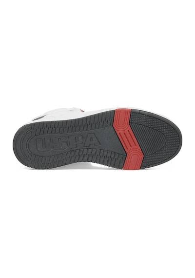 U.s. Polo Assn. Presto Hi Erkek Günlük Uzun Konçlu Sneaker Spor Ayakkabı 101812440 Beyaz