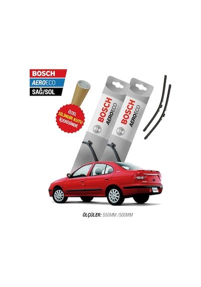 Bosch Aeroeco Renault Megane 1 Muz Silecek (1996-2002) Bosch Aeroeco Renault Megane 1 Muz Silecek (1996-2002)