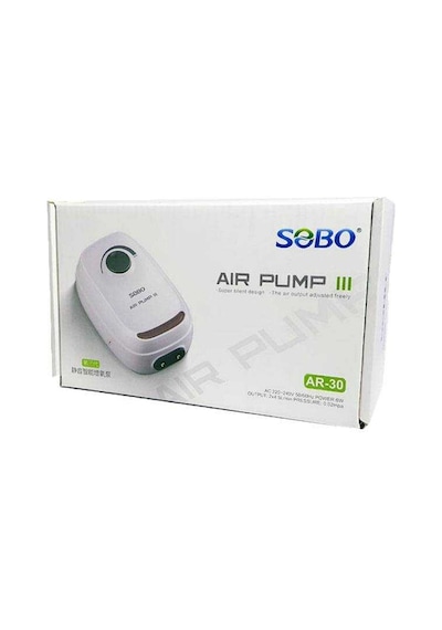 Sobo Ar-30 Akvaryum Hava Motoru Çift Çıkışlı 2x4,5lt