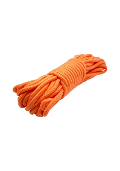 Renkli Iskota Halat 10Mm 10 Metre Neon Turuncu N11.49468