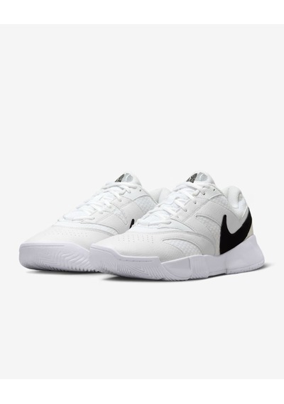 Nike Nikecourt Fd6574-100 Lite 4 Erkek Tenis Ayakkabısı - Beyaz