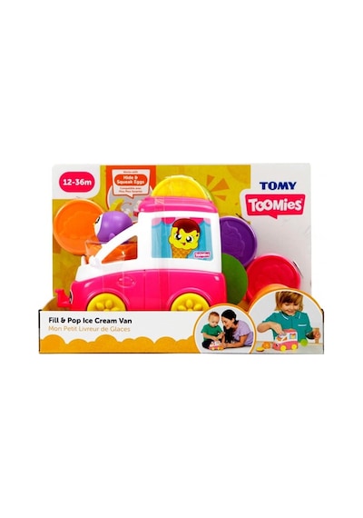 Tomy Toomies Yumurta Kamyonu Dondurma Arabası