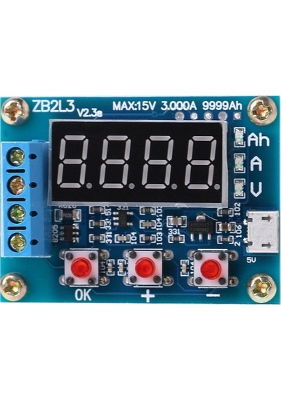Butu Zb2l3 Pil Kapasitesi Test Cihazı 1.2-12 V 18650 Li-ion Lityum Kurşun Asit Pil Kapasitesi Ölçer