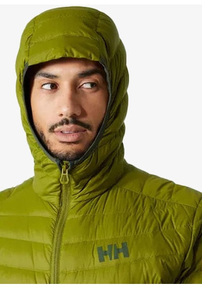 Helly Hansen Verglas Kapişonlu Down İnsulator Erkek Yeşil Mont 63005-461