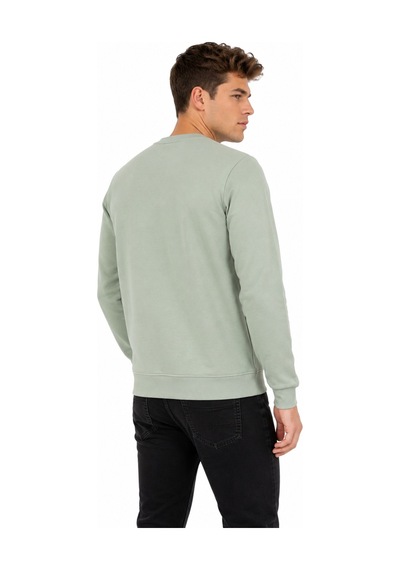 Baglan Erkek Sıfıryaka Mevsimlik Sweatshırt Bgl-st05446 Yeşil