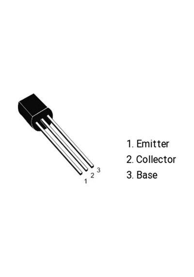 C945 Npn Transistör 50 V 0.15a To-92
