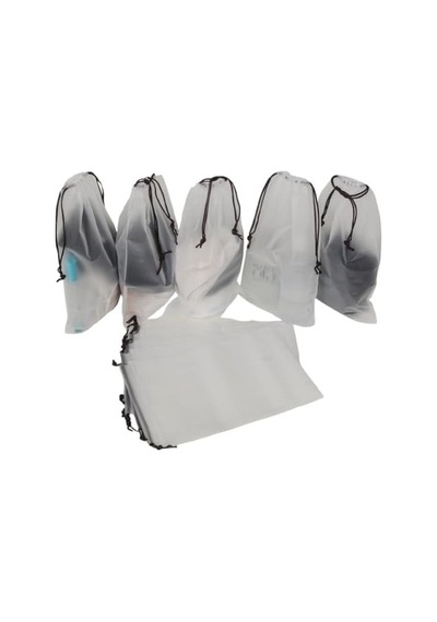 50'li Set Su Geçirmez Kozmetik Ve Plaj Çantası: 20x30 Cm Boyut
