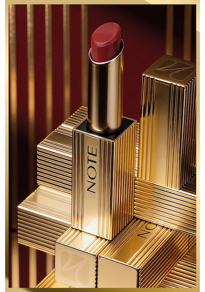 Note Aura Silk Lipstick Kremsi Yarı Parlak Ruj 06 Endless Plum - Pembe