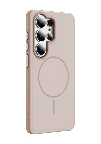 Vendas Galaxy S26 Ultra Uyumlu Joko Neksa M-safe Kapak + Bilvis Cam Ekran Koruyucu Pembe