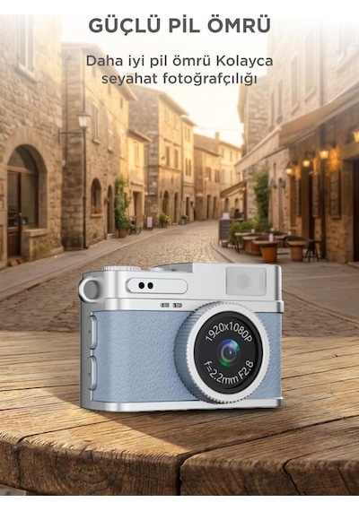 Torima CMR35 Mini Anahtarlık 1080P Dijital Fotoğraf Video Kamera