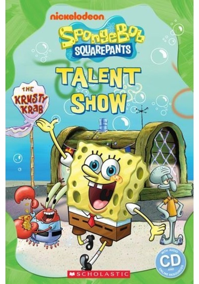 Popcorn Elt Level 1: Spongebob Squarepants - Talent Show +Cd