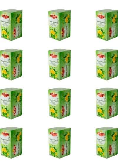 Günvit Nane Limon Çayı Bardak Poşet 12 x 20'li