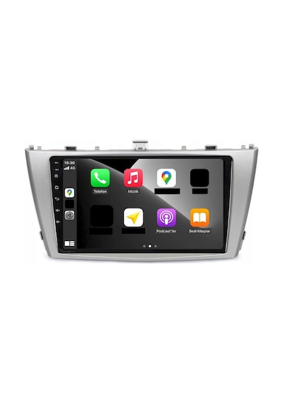 Toyota Avensis Gri Renk Android Multimedya Sistemi 4-64 Cadence 2009-2015 +360 Kamera 9"