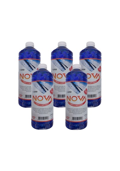 Nova Ultra -12 Derece Antifrizli Oto Cam Suyu 1 Litre X 5