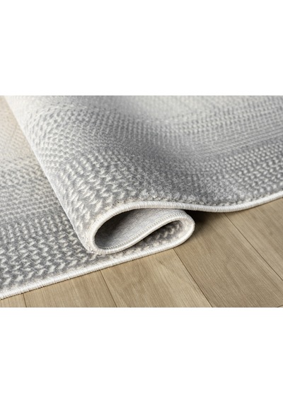 Mariesse Home Artes Serisi Bambu Dokulu Modern Sık Dokuma Makine Halısı Smart 12006 Gri