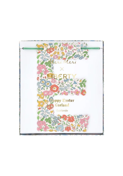 Meri Meri X Liberty - Happy Easter Asılan Süs Çok Renkli