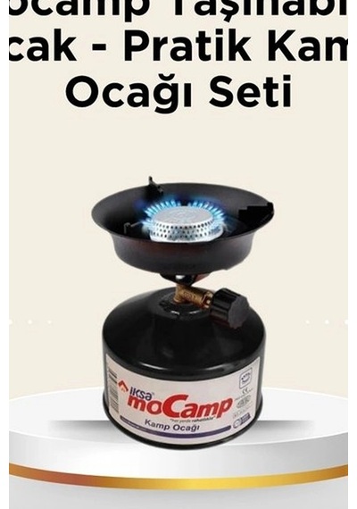 Kamp Ocağı Taşınabilir 600 Derece Isıya Dayanıklı Fırın Boyalı Paslanmaz Tekli Bx-315974 Çok Renkli