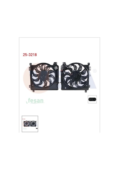 Opel Astra H 1.3cdti 2004-2010 Davlumbazlı Çekmeli Fan Motoru