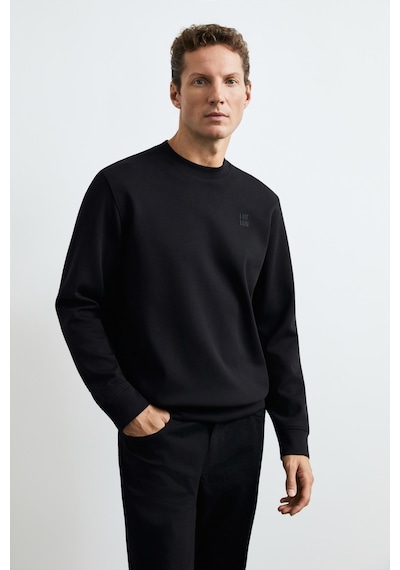 Lufian Grand Erkek Sweatshirt Siyah Siyah 112030192100100